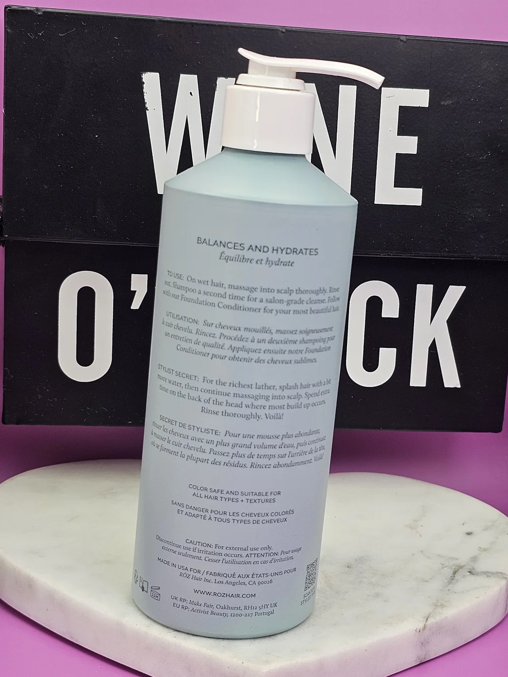 Roz & Ali Shampoo — Light Blue Bottle